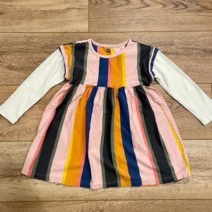 Tea Collection Girls Stripe Tunic Top Size 4
